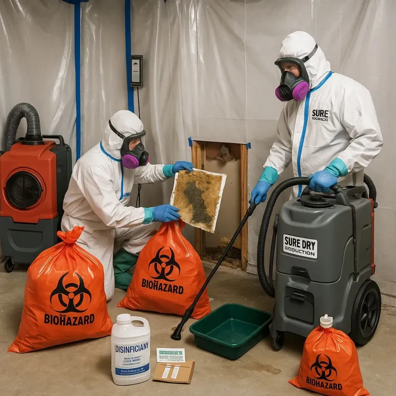 Contaminated Water Handling Protocols process in Belleville, KS
