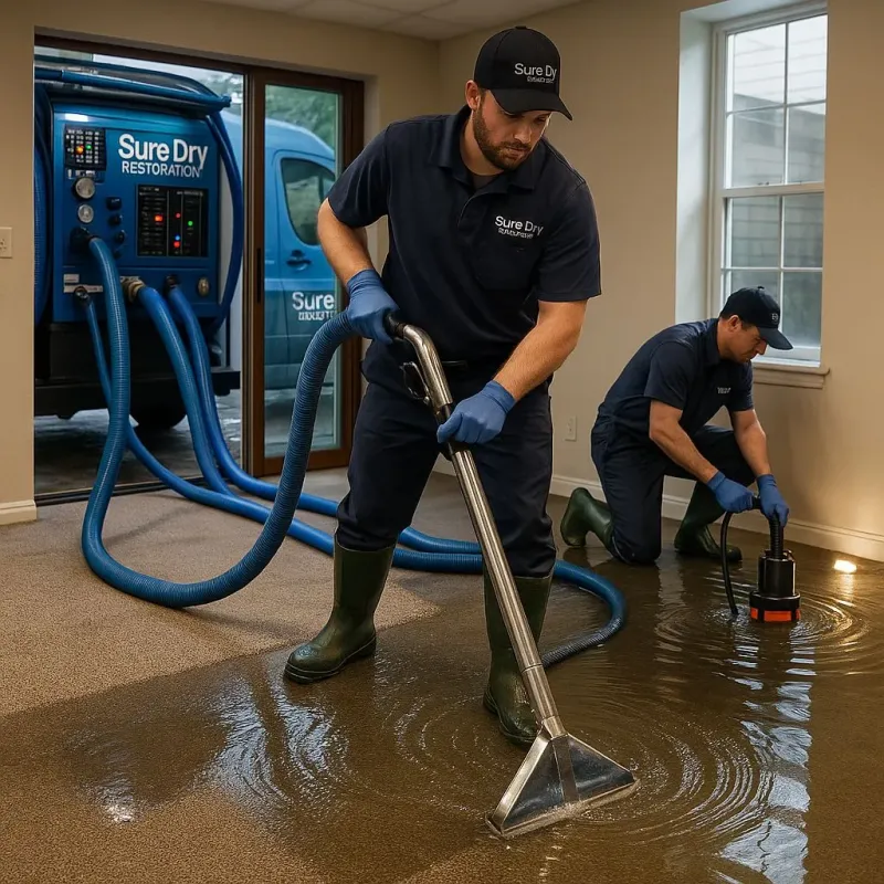 Water Extraction and Removal process in Belleville, KS